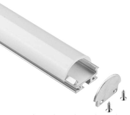 V0 Geleide Luchtvaart 6063 Aluminiumlegering van de Aluminiumuitdrijving 18,58 X 15 Mm