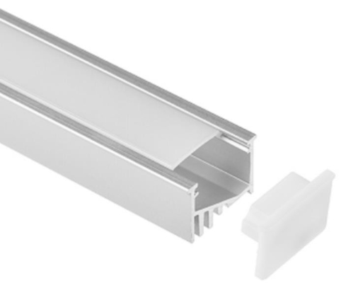 Dubbel-geanodiseerde Aluminium Geleide Strookuitdrijvingen 21x12.5mm RoHS