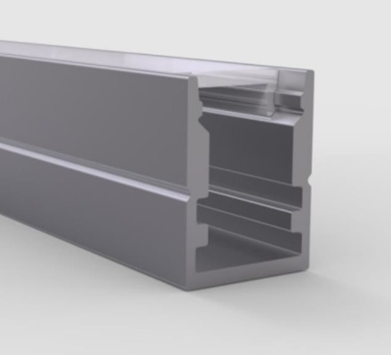 Luchtvaart 6063 Aluminium In een nis gezet Geleid Profiel 10 X 13mm Bestand Weer