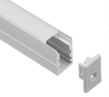 6063 legerings LEIDEN Licht Aluminiumprofiel 10 X 15m met Mpolycarbonate-Dekking