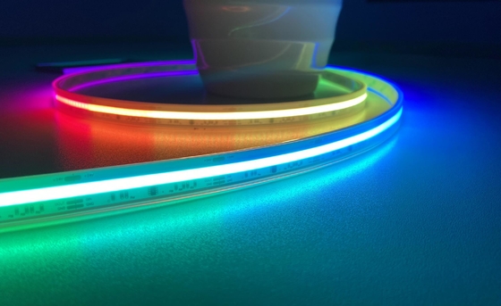 Flexibel Rgb de Strook Licht Silicium Sleeved IP65 van de Pixelmaïskolf